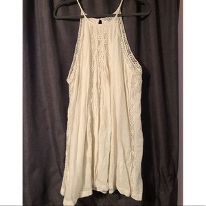 Cream American Eagle A-Line dress